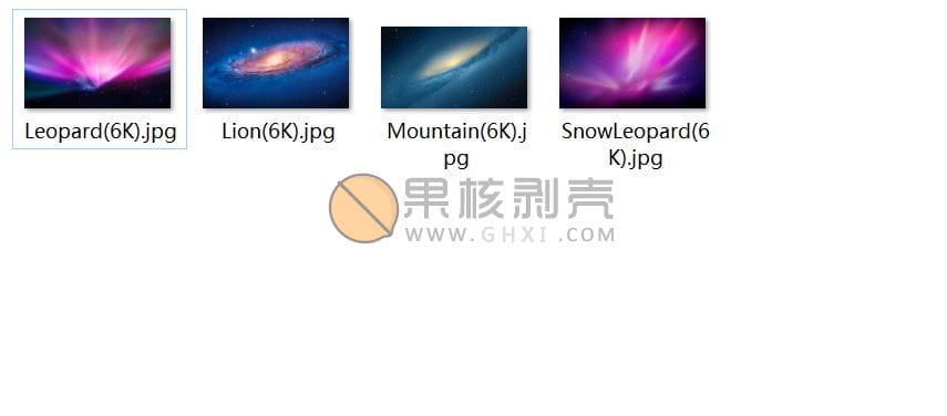 Mac OS X 6K壁纸高清重置版