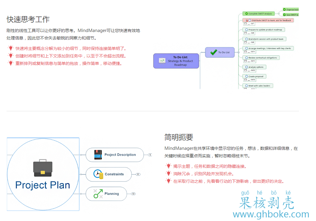 Mindjet MindManager 2019 v19.1.198中文修改版