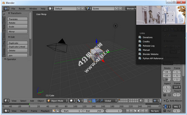 动画建模渲染Blender v3.5.1 官方中文免费版 - Windows