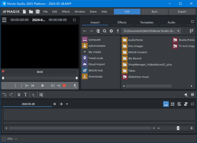 MAGIX Movie Studio 2025(视频编辑软件) v24.0.1.199 破解版